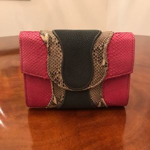 Khirma Eliazov clutch. Exotic skins